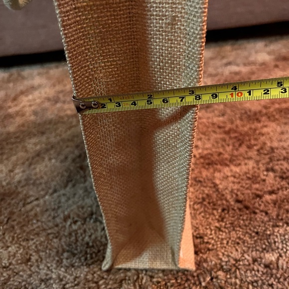 Costa Rica Save The Earth Frog Red Berry Jute Bag - Picture 3 of 8